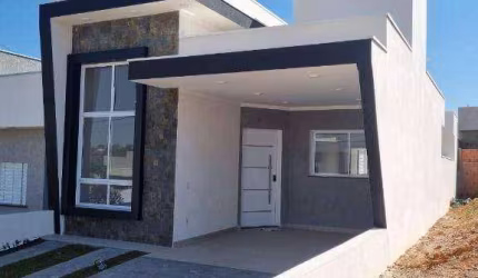 Casa com 3 dormitórios à venda, 106 m² por R$ 580.000,00 - Condomínio Villagio Ipanema I - Sorocaba/SP
