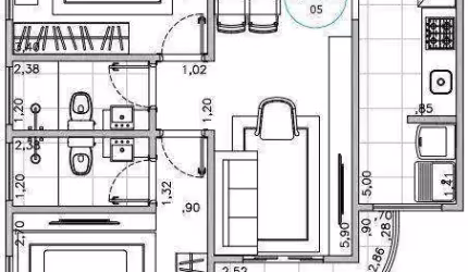 Apartamento com 2 dormitórios à venda, 57 m² por R$ 250.000 - Altos do Trujillo - Sorocaba/SP