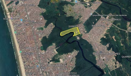Área à venda, 323.307, 26 m² por R$ 58.195.306 - Samaritá - São Vicente/SP