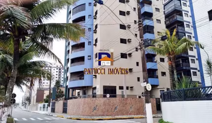 Cobertura pé na areia frente e  vista para o mar c/ Piscina