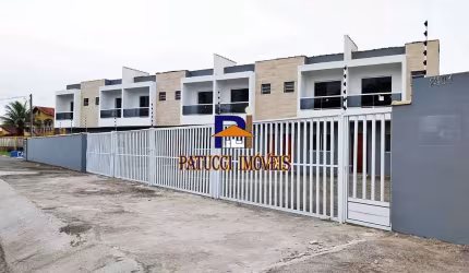 Novo! Lindo Sobrado com 02 Suítes em Condomínio Próximo ao Mar!