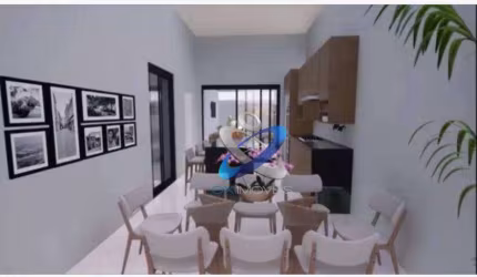 Casa com 3 dormitórios à venda, 112 m² por R$ 554.000,00 - Residencial Parque dos Sinos - Jacareí/SP