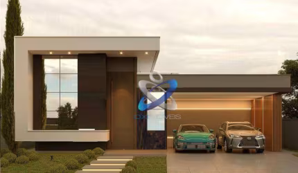 Casa com 3 dormitórios à venda, 170 m² por R$ 1.300.000,00 - Condomínio Terras do Vale - Caçapava/SP
