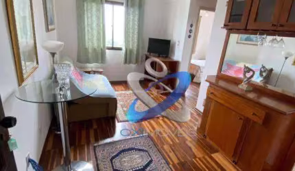 Apartamento com 1 dormitório para alugar, 41 m² por R$ 3.225/mês