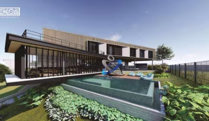 Casa com 4 dormitórios à venda, 500 m² por R$ 7.500.000,00 - Condomínio Reserva do Paratehy - São José dos Campos/SP