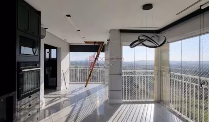 FINA COBERTURA COM VISTA PANORÂMICA À VENDA NO CONDOMÍNIO BOSQUE DOS JURITIS - BAIRRO MEDEIROS - JUNDIAÍ/SP