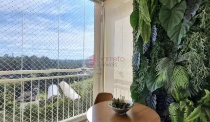 APARTAMENTO VISTA LIVRE À VENDA NO CONDOMÍNIO HANBURY PARK - ENGORDADOURO - JUNDIAÍ/SP