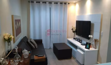 APARTAMENTO MOBILIADO À VENDA NO CONDOMÍNIO RESIDENCIAL  - IMPERATOR NOVA ESPÉRIA - JUNDIAÍ/SP