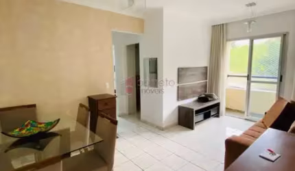 Apartamento semi mobiliado para locação no condomínio Paulicoop em Jundiai contendo
