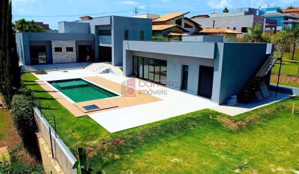 LINDA CASA TÉRREA ALTO PADRÃO À VENDA NO CONDOMÍNIO HORIZONTE AZUL II EM ITUPEVA/SP