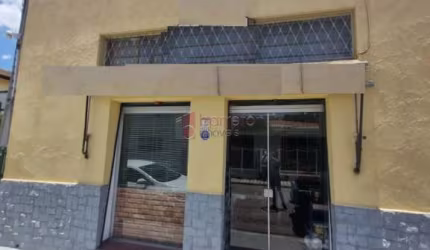 SALÃO COMERCIAL À VENDA COM CASA NOS FUNDOS - VILA JOANA - JUNDIAÍ/SP
