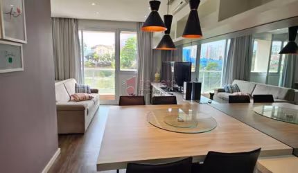 FLAT MOBILIADO PARA LOCAÇÃO NO CONCEITUADO LÍNEA HOME STYLE EM JUNDIAÍ/SP