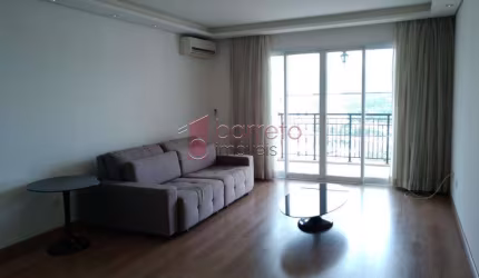 APARTAMENTO MOBILIADO PARA LOCAÇÃO NO CONDOMÍNIO CAMPOS ELÍSEOS, JUNDIAÍ-SP