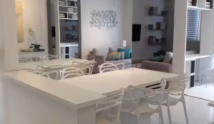 APARTAMENTO MOBILIADO PARA LOCAÇÃO NO CONDOMÍNIO BRISAS, VILA HORTOLÂNDIA, JUNDIAÍ- SP.