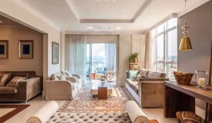 APARTAMENTO DE ALTO PADRÃO FINAMENTE MOBILIADO COM 4 SUÍTES