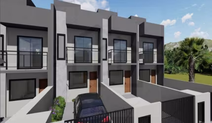 LINDA CASA DE 2 DORMITÓRIOS