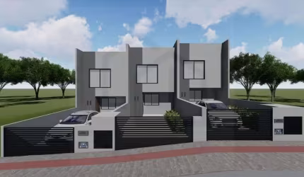 LINDA CASA GEMINADA DE 2 DORMITÓRIOS