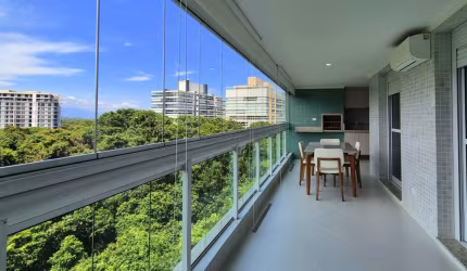 Pagamento Facilitado Direto com a Construtora! Apartamento Finamente Decorado à Venda na Riviera de São Lourenço, Bertioga/SP.
