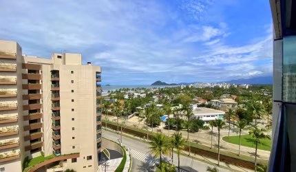 Apartamento de 3 dormitórios com Quadra de Tênis para locação Temporária na Riviera de São Lourenço. Próximo da praia e do shopping.