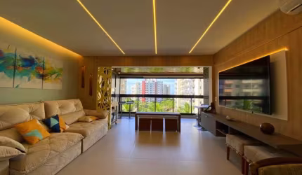 Apartamento 3 Dormitórios sendo 2 suítes Finamente Decorado para locação temporada ou anual na Riviera de São Lourenço - Bertioga/SP.