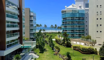 Apartamento 3 suítes Pé na Areia Frontal para temporada 2023 na Riviera de São Lourenço, Bertioga/SP.