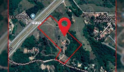 Área comercial à venda, 75000m², Rodovia Raposo Tavares em Sorocaba/SP