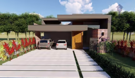 Casa térrea 3 suítes à venda, 229m², Alphaville Nova Esplanada I, Campolim, em Votorantim/SP