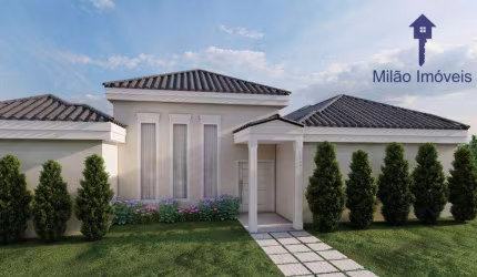 Casa com 4 dormitórios à venda, 495 m² por R$ 3.800.000 - Condomínio Lago Azul - Araçoiaba da Serra/SP