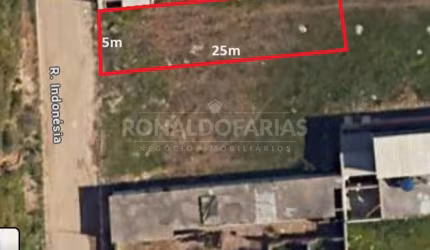 Terreno de 125m² a venda na região da Vila São José.
