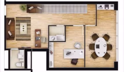 Sala comercial à venda na Avenida Praia de Belas, 1212, Praia de Belas, Porto Alegre por R$ 550.000