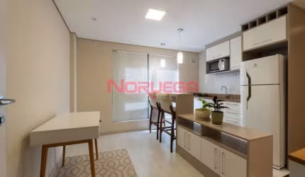 Apartamento com 1 quarto para alugar na Rua Flávio Dallegrave, 4410, Boa Vista, Curitiba, 28 m2 por R$ 1.900