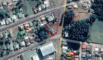 TERRENO DE ESQUINA EM CLEVELÂNDIA AO LADO DO CTG VAQUEANOS - TE428