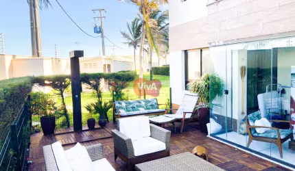 Apartamento com 3 suítes, Porteira Fechada  - Porto das Dunas