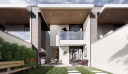 Casa 4 suítes na  Sapiranga