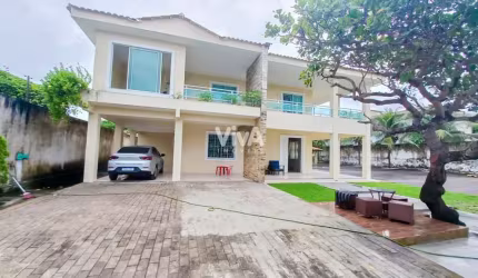 Casa duplex com  4 suítes no Eusébio
