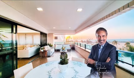 Apartamento Vista Mar com  4 suítes  - Praia de Iracema
