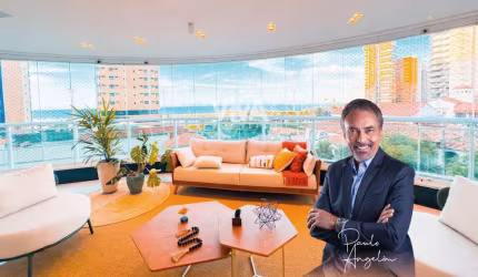 Apartamento 4 Suítes  Porteira Fechada no  Meireles