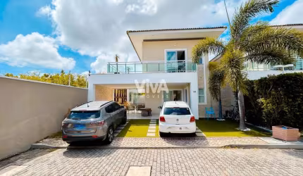 Casa  duplex em condomínio com 3 suítes no José de Alencar