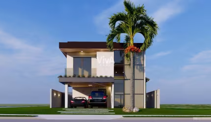 Lote na Cidade Alpha Terras 3 com  4 suítes