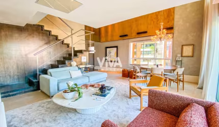 Apartamento Mobiliado com 4 suítes no  Meireles