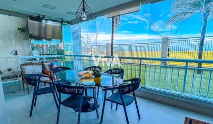 Apartamento no Golf Ville  Porteira Fechada -  Porto das Dunas