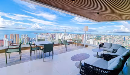Apartamento com 4 suítes no Rooftop Canuto 1000