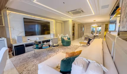 Apartamento com 3 suítes no Meireles - Porteira Fechada