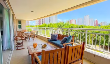 Apartamento 3 suítes no Guararapes - Mobiliado