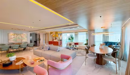 Apartamento com 4 Suítes no Guararapes - Porteira Fechada
