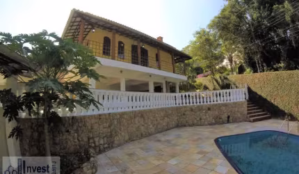 Casa em Condomínio para Locação em Cajamar, Altos de Jordanésia (Jordanésia), 3 suítes, 5 banheiros, 8 vagas