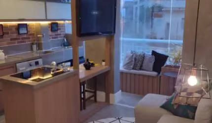 Apartamento 42m² a 99m², Varanda Goumert, 1 vaga de garagem - Osasco