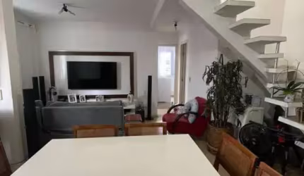 Duplex á venda 98 metros, 3 quartos, Varanda Goumert e 2 vagas - Jandira