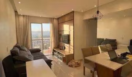 APARTAMENTO 2 QUARTOS À VENDA COM SACADA E 1 VAGA - NOVA JANDIRA