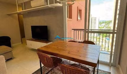 Apartamento Mobiliado C/ 2 Dorms sendo 1 Suíte, Cond Myriad, Engordadouro Jundiaí SP